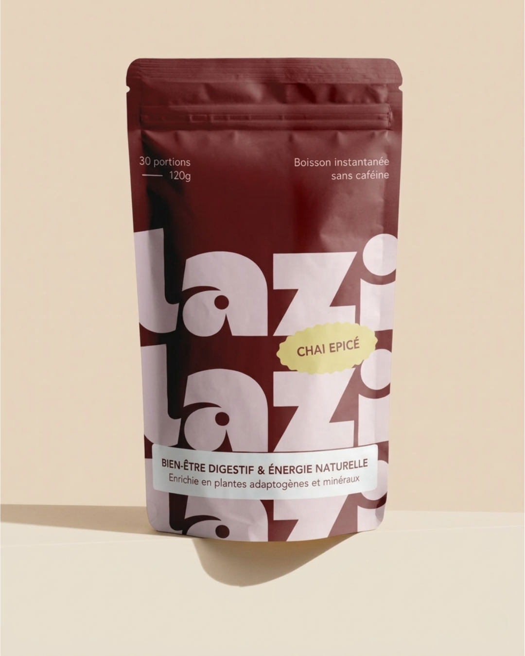 Doypack lazi Chaï épicé du trio découverte